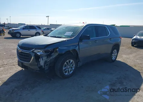 2020 Chevrolet Traverse Fwd Ls from USA, damaged, VIN 1GNERFKW3LJ303571